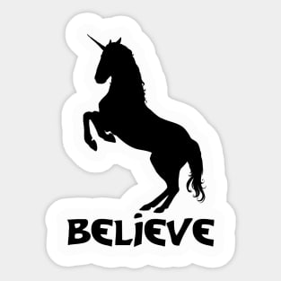 Believe in Unicorns Sticker